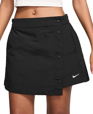 Nike Sportswear Women's Essential Mid-Rise Woven Skort