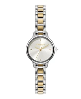 Olivia Burton Women's Mini Classic Two-Tone Stainless Steel Bracelet Watch, 23mm