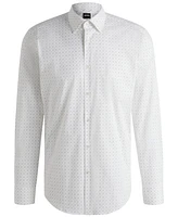 Boss by Hugo Men's Stretch-Cotton Regular-fit Dress Shirt