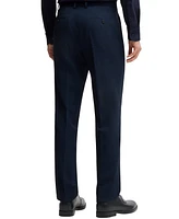 Boss by Hugo Men's 2 Piece Performance-Stretch Seersucker Suit