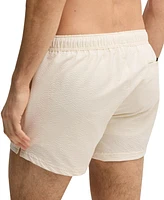 Boss by Hugo Men's Striped Seersucker Swim Shorts