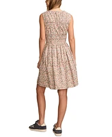 Lucky Brand Women's Broomstick Button-Front Dress