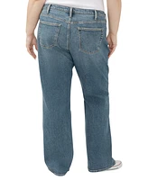 Silver Jeans Co. Plus Mid Rise Baggy Bootcut