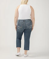 Silver Jeans Co. Plus Suki Mid Rise Curvy Fit Flare