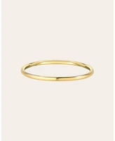 14k Gold Thin Band Ring