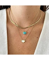 Adornia Fine Birthstone Necklace 14k Gold Vermeil