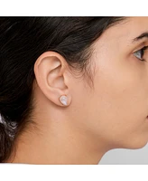 Adornia Fine Moonstone Pear Cut Studs 14k gold vermeil