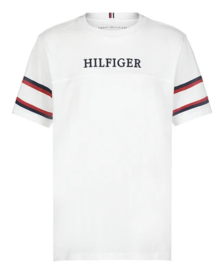 Tommy Hilfiger Toddler and Little Boys Wide Sleeve Stripe T-Shirt