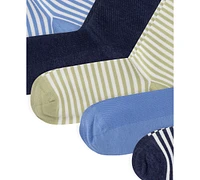Lauren Ralph Lauren Women's 6-Pk. Striped Roll-Top Socks L3227PK2
