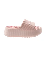 Bebe Little and Big Girls Trendy Comfortable Summer Platform Slides