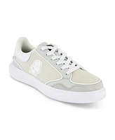 Karl Lagerfeld Paris Men's Side Patch Court Lace Up Sneakers
