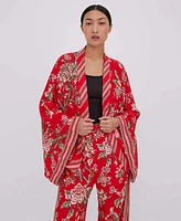 Raishma Studio Women's Hallie Red Kimono