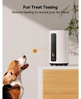 Dog Camera D01 Plus, 5G WiFi Pet Camera with Treat Tossing, 1080P Hd with Night Vision for Pet Viewing, Two Way Audio Communication Designed for Dogs