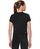 Nike Big Girls Sportswear Cropped Graphic T-Shirt