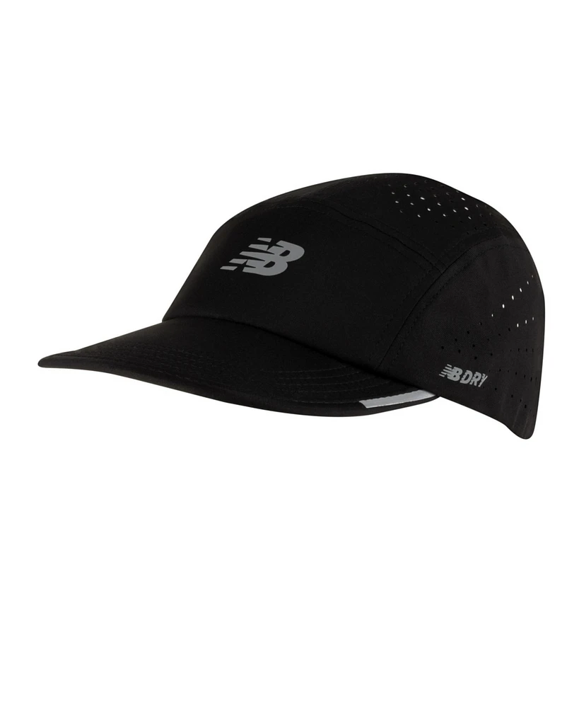 New Balance Men's Flying Logo Graphite 5-Panel Pro Run Hat