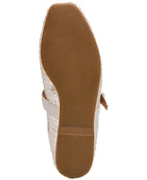 Dv Dolce Vita Women's Mulaney Floral Lace Mesh Mary Jane Flats