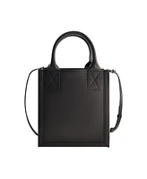 Fred Segal Small Smooth Leather Vertical Tote