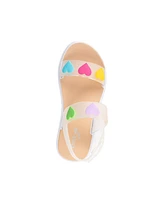 Bebe Little Girls Trendy and Comfortable with Charms Sandals