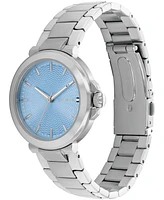 Tommy Hilfiger Women's Quartz Silver-Tone Stainless Steel Bracelet Watch