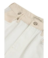 Nocturne Women's Mini Denim Shorts with Metal Button Accessories