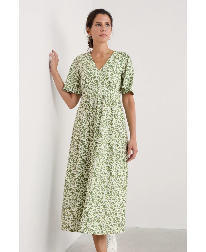 Seasalt Cornwall Women's Chateaux Dress (Half Sleeve)
