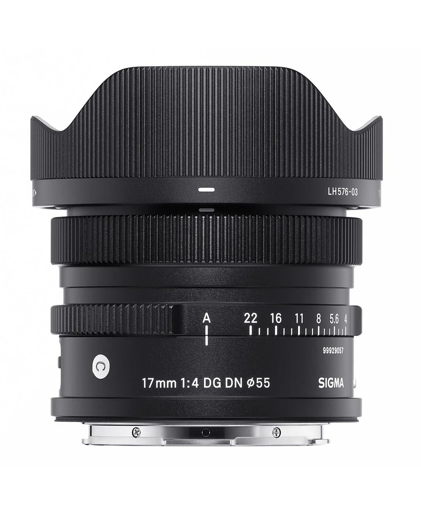 Sigma 17mm f/4.0 Dg Dn Contemporary Lens for L Mount