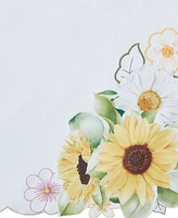 Elrene Sunflower and Daisies Placemats, Set of 4