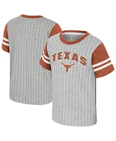 Colosseum Toddler Heather Gray Texas Longhorns Airball T-Shirt