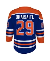 Outerstuff Big Boys and Girls Leon Draisaitl Royal Edmonton Oilers Home Replica Player Jersey