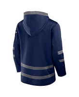 Fanatics Men's Athletic Navy Sweden 2025 4 Nations Face-Off Inside Line Pullover Hoodie