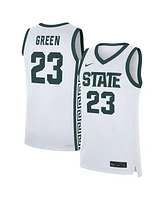 Nike Men's Draymond Green White Michigan State Spartans Performance Replica Basketball Jersey