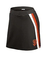 Wear by Erin Andrews Women's Black San Francisco Giants Stripes Skirt