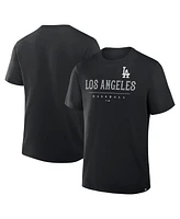 Fanatics Men's Black Los Angeles Dodgers Color Pop Legacy Clubhouse T-Shirt
