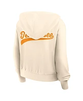Nike Women's Cream Tennessee Volunteers Chill Midi Full-Zip Hoodie