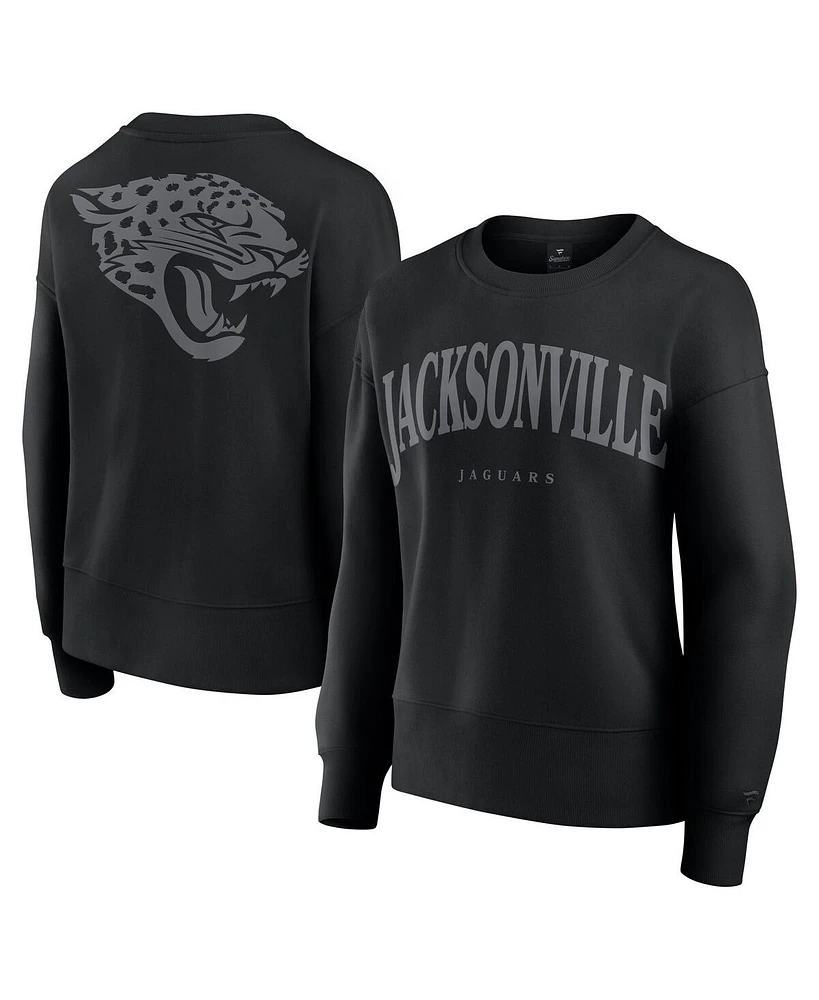 Fanatics Women's Black Jacksonville Jaguars Elements Pullover Sweatshirt