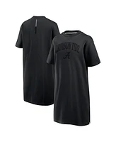 Fanatics Women's Black Alabama Crimson Tide Elements Go Tri-Blend T-Shirt Dress