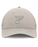 Fanatics Women's Tan St. Louis Blues Authentic Pro Road Trucker Adjustable Hat
