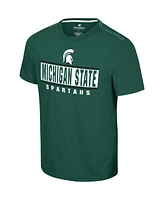 Colosseum Men's Green Michigan State Spartans No Problemo T-Shirt