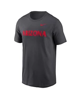 Nike Men's Anthracite Arizona Wildcats Primetime Wordmark T-Shirt
