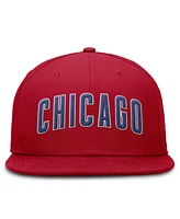 Nike Men's Red Chicago Cubs True Performance Fitted Hat