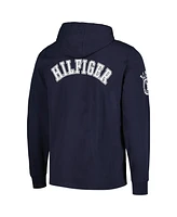 Tommy Hilfiger Men's Navy Chicago Bears Morgan Long Sleeve Hoodie T-Shirt