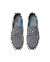 Clarks Men's Flexway Tie Casual Slip On Boat Shoe