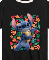 Hybrid Big Boys Lilo Stitch Live Action Fruit Graphic T-Shirt