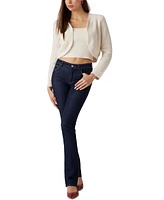 Guess Women's Cropped Erynn Knit Sweater Tank Top