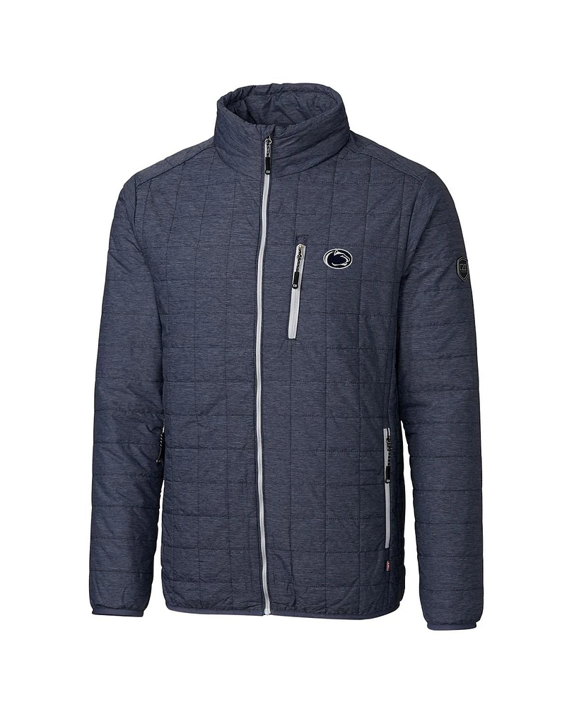 Cutter & Buck Men's Navy Penn State Nittany Lions Rainier Full-Zip Jacket