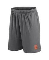 Fanatics Men's Gray Detroit Tigers Primary Logo Shorts