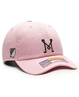 Fan Ink Men's and Women's Pink Inter Miami Cf Bambo Classic Adjustable Hat