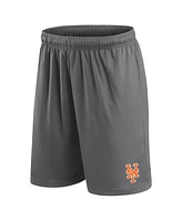 Fanatics Men's Gray New York Mets Primary Logo Shorts