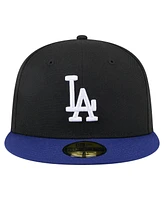 New Era Men's Black Los Angeles Dodgers 2024 World Series Champions 59FIFTY Fitted Hat