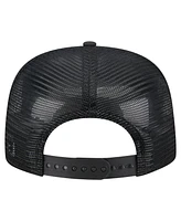 New Era Men's Black Seattle Mariners Gummy Golfer Trucker Adjustable Hat